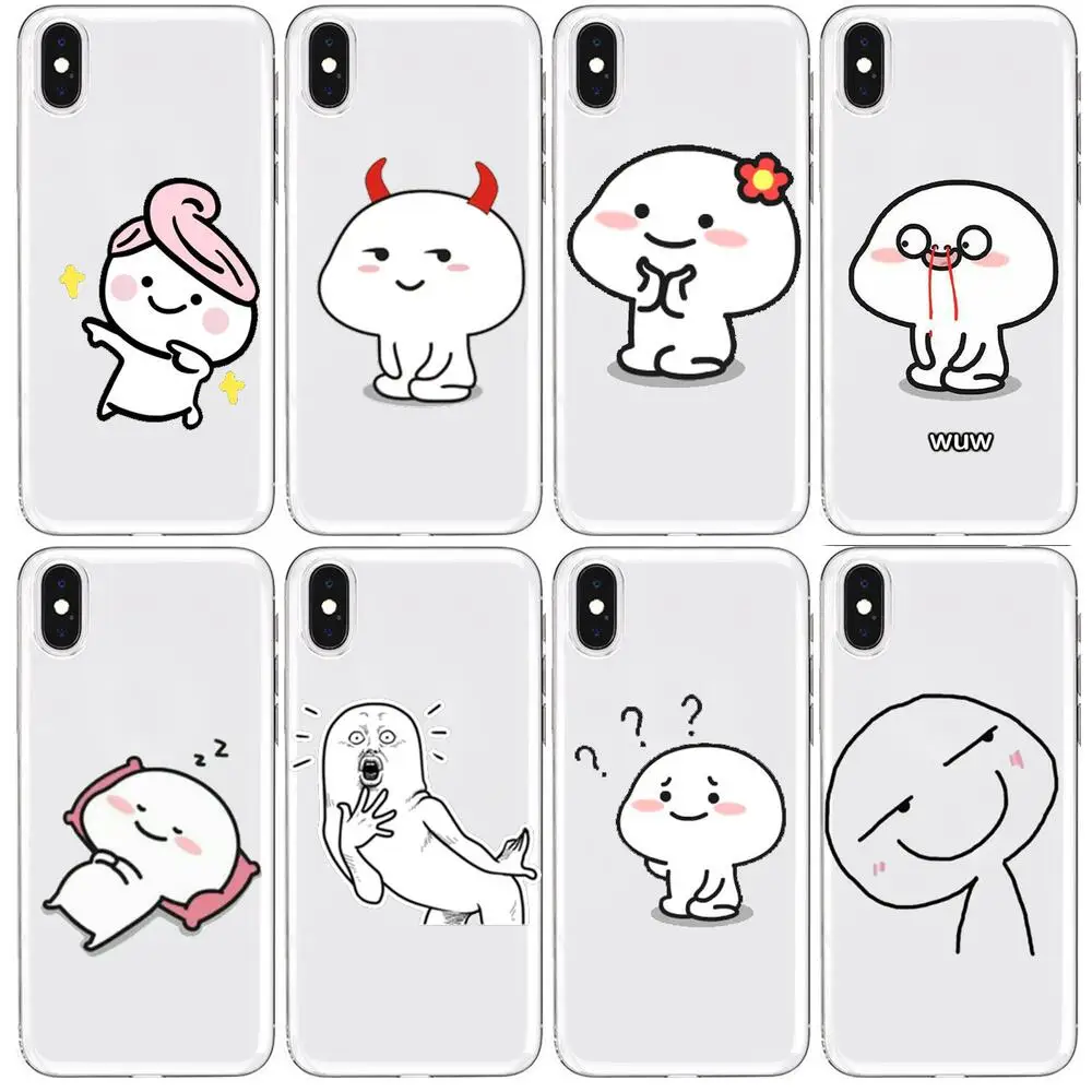 

funny anime cartoon Anime Transparent Phone cover hull For SamSung Galaxy S8 S9 S10e S20 S21 S30 Plus S20 fe 5G Lite Ultra sof