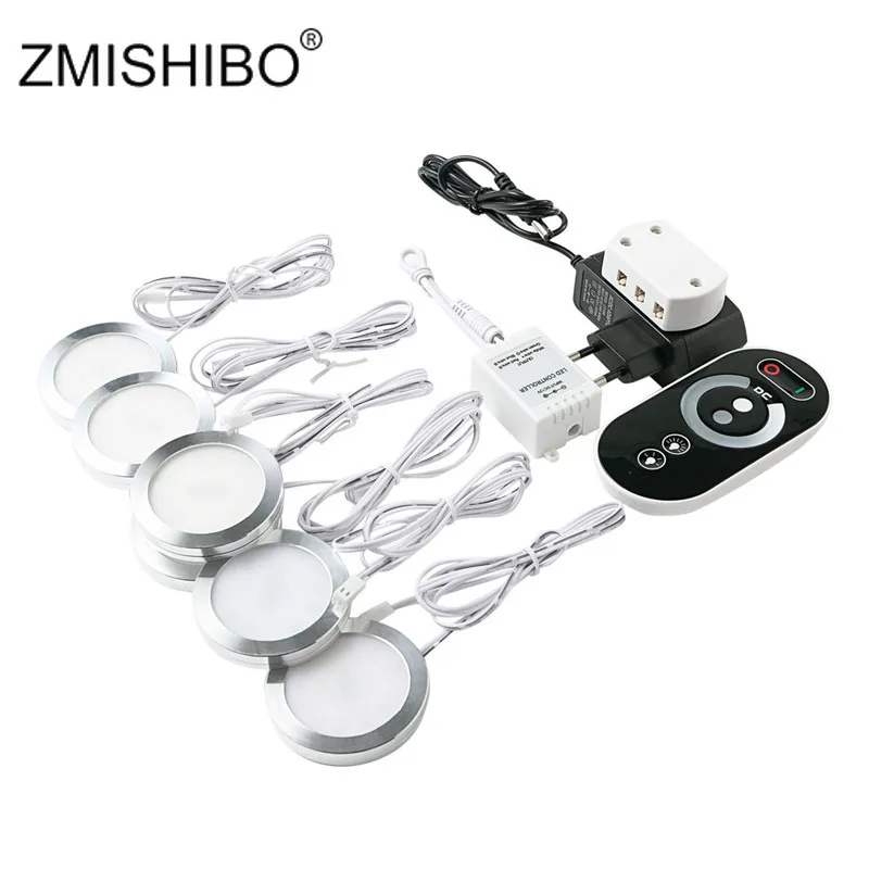 ZMISHIBO Диммируемый Светильник с поверхностным креплением 6 ламп контроллером 3 Вт