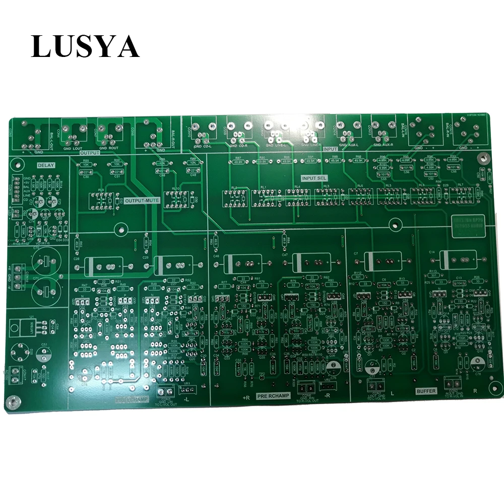Lusya BP26 предусилитель печатной платы баланс предусилителя T0839