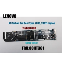 for lenovo x1c x1 13268 1 laptop motherboard with sr23v i7 5600u 00ht361 0ht361 100 working well