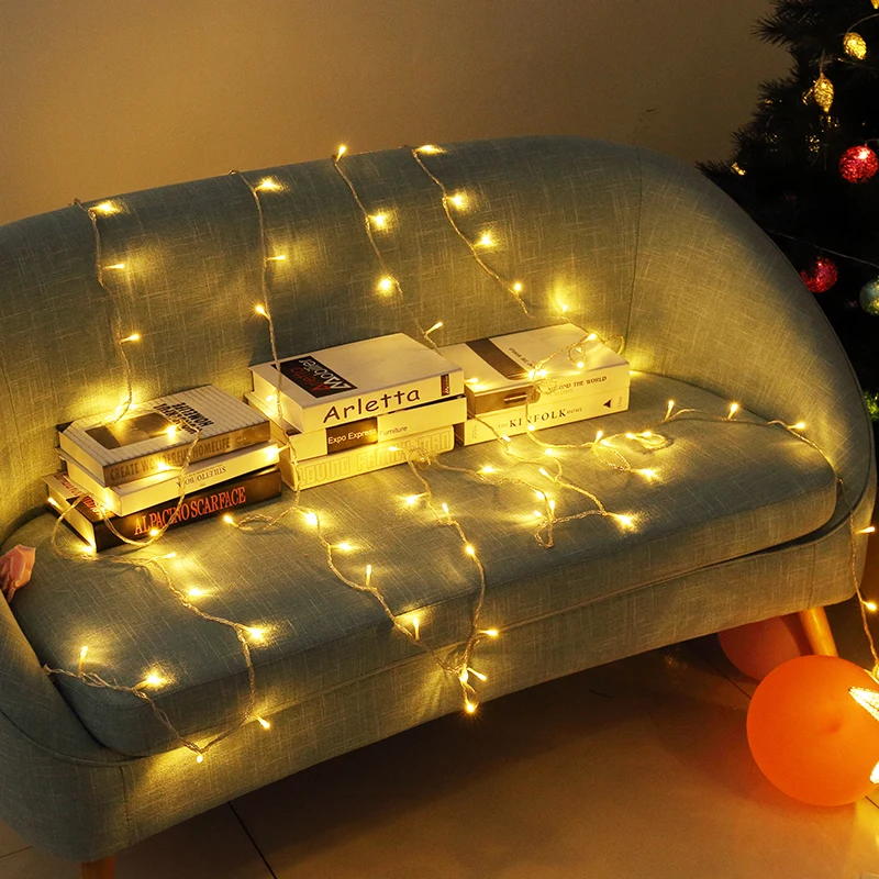 Крытый/Открытый Рождественский свет светодиодные гирлянды водонепроницаемые