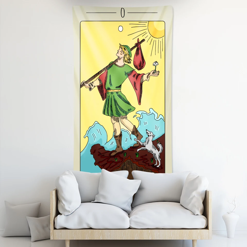 Таро домашнее украшение гобелен Мандала хиппи divination матрас колдовство богемное