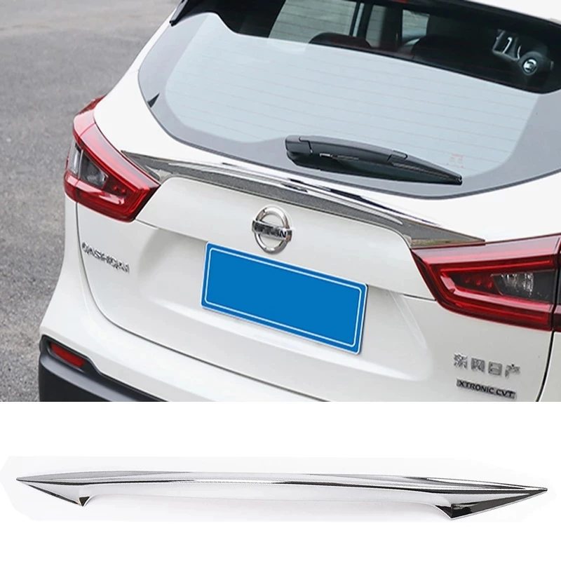 

Наклейка ABS из углеродного волокна для задних ворот Nissan Qashqai J11 2014 2015 2016 2017 -2020, автомобильные аксессуары