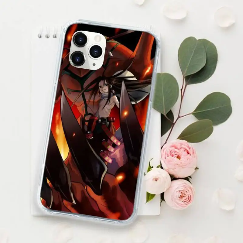

Shaman King Japan anime Phone Case for iPhone 11 12 pro XS MAX 8 7 6 6S Plus X 5S SE 2020 XR Luxury brand shell funda coque