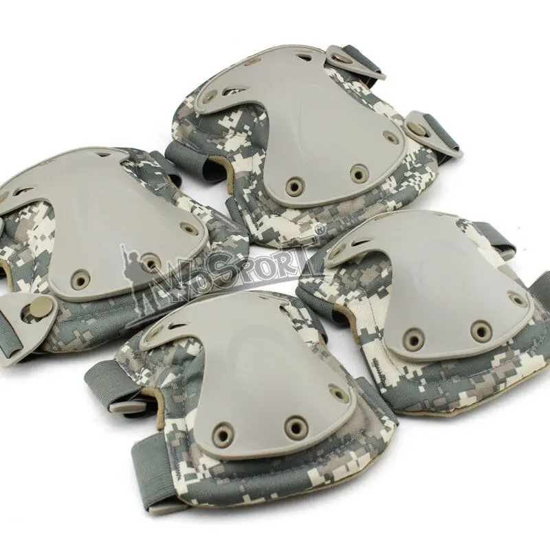 Новое оборудование для тактических полевых тренировок, комплект наколенников для пейнтбола и игр на открытом воздухе