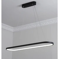 modern led pendant lights for dining room parlor aluminum blackwhite pendant lamp suspension luminaire lustres lampadari