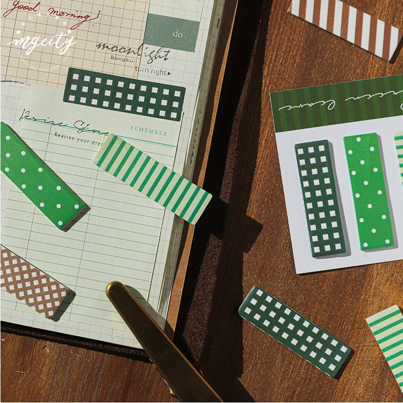 60 X Cute Basic Series Colourful Dots Grid Sticky Notes School Stationery Memo Pad Lovely Diary Sticker Planner Office Supplies |