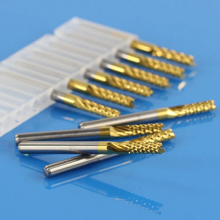 10 шт. хвостовик фрезерного резака диаметр 3 175 мм|fish tail milling cutter|pcb cuttertungsten carbide cutter |