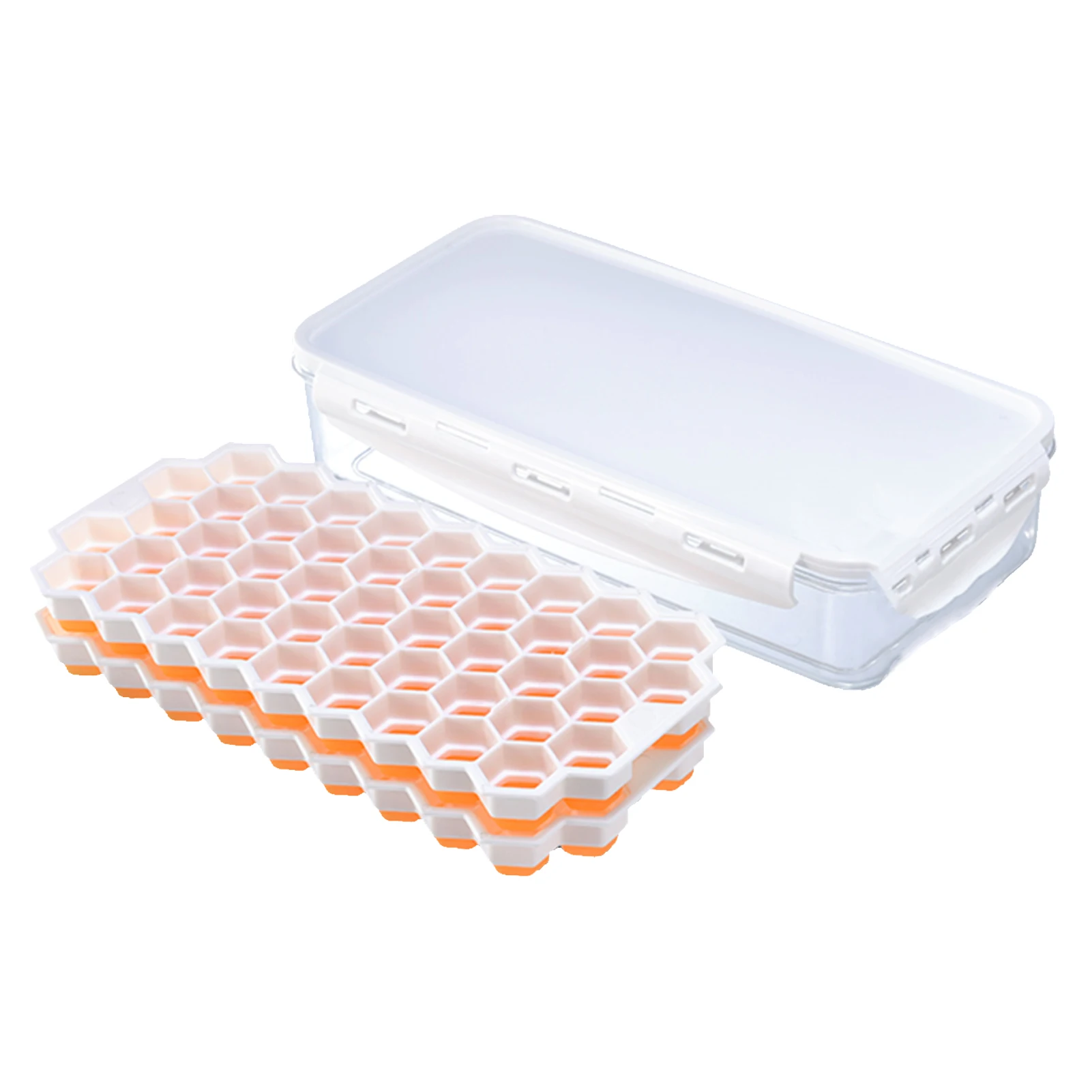 2021 Новая высококачественная форма для льда силиконовая коробка бытовая в