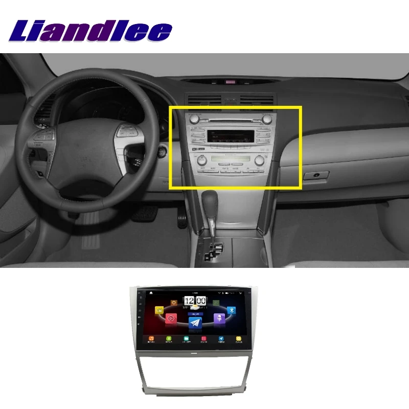 Для Toyota Camry XV40 2006 ~ 2011 LiisLee Автомобильный мультимедийный ТВ DVD GPS аудио Hi-Fi Радио