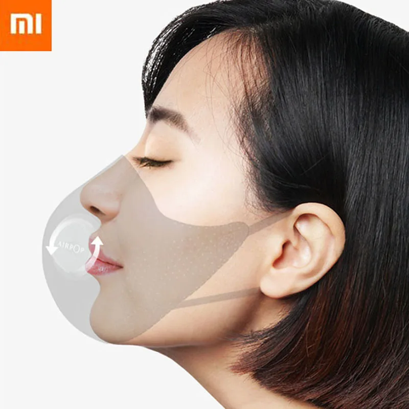 В наличии Новая маска Xiaomi mi Airpop Анти туман и антибактериальный Профессиональный