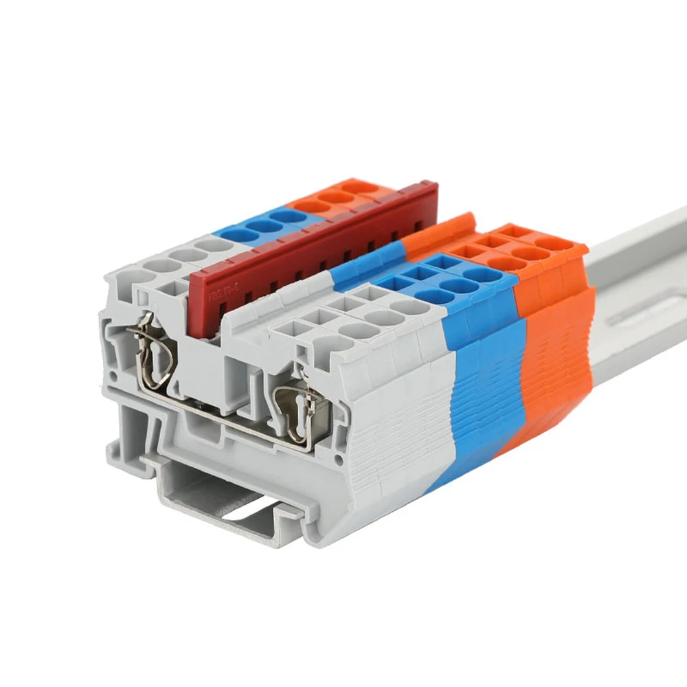 

Jumpers FBS2-6 3-6 4-6 5-6 10-6 Plug-in Bridge for ST and PT Din Rail Terminal Blocks Accessories