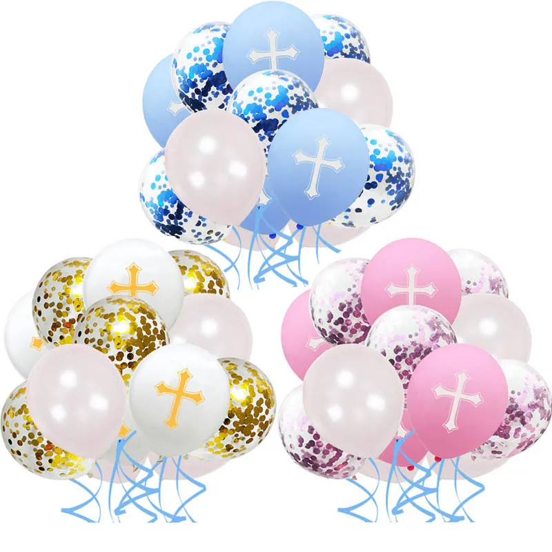 Пасхальные воздушные шары с пасхальными шариками 15 шт./лот синие пасхальные