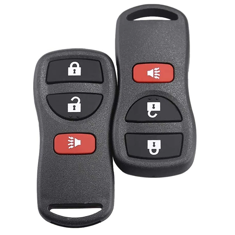 2 ключа для Nissan Frontier Murano Quest NV Pathfinder Xterra Versa Автомобильный БЕСКЛЮЧЕВОЙ пульт