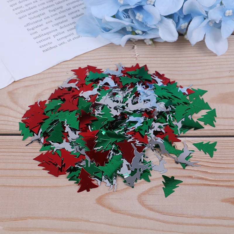 15 г/пакет свадебные блестки рождественские украшения Рождественская елка