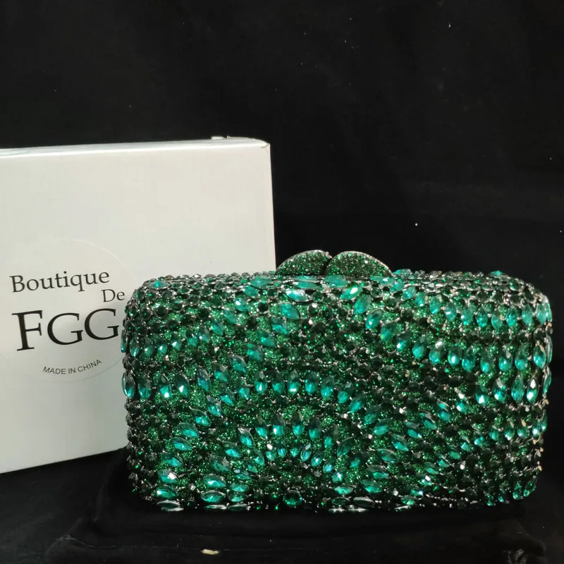 Распродажа! В наличии! Элегантная женская вечерняя сумочка-клатч со стразами для