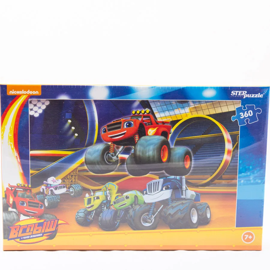 Пазл вспыш и чудо машинки головоломка игра игрушка подарок мультик крушила