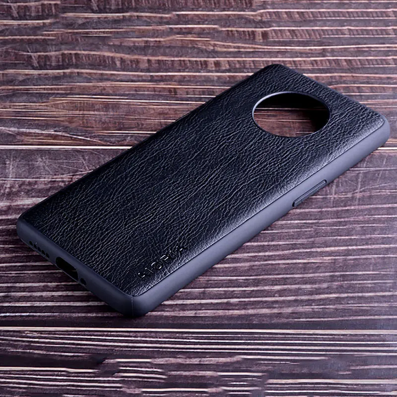 Чехол для Oneplus 7T Pro роскошный винтажный кожаный чехол мягкий ТПУ + ПК Жесткий oneplus 7t