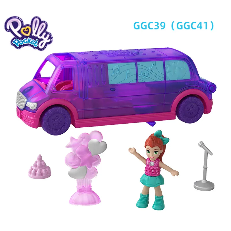 Mattel Polly карманная кукла скрытый мир мини-сцена для девочек, домашние игрушки для детей, Русалочка, детские игрушки, куклы для новорожденных