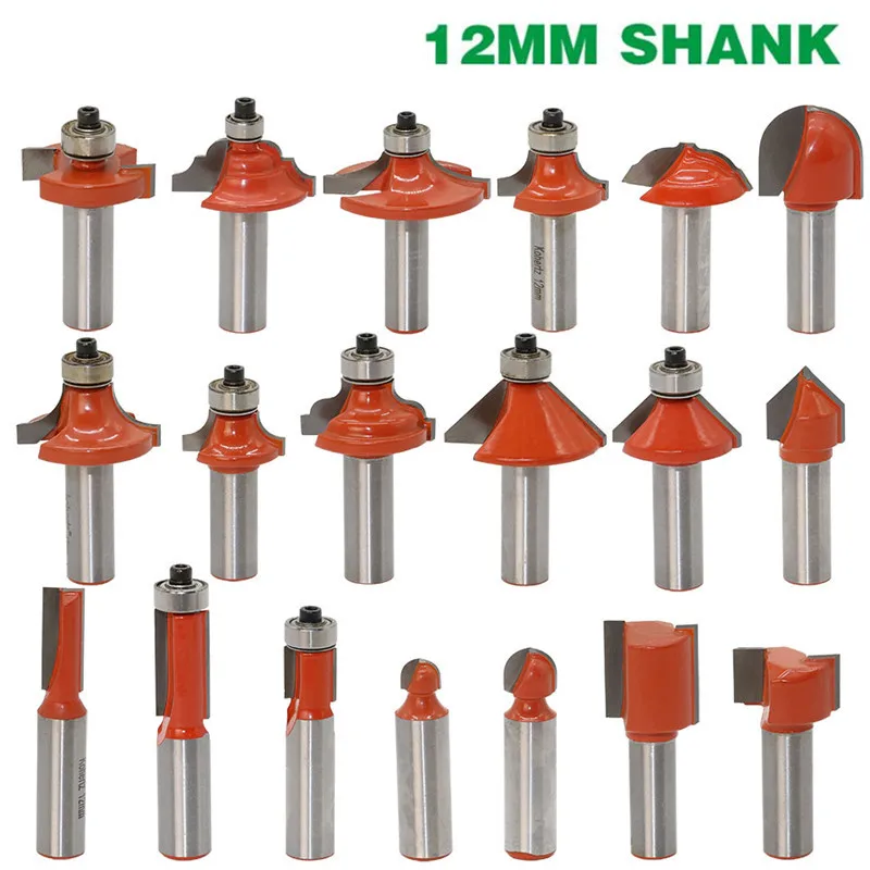 1 шт. 12 мм хвостовик круглые наконечники для деревообрабатывающего инструмента