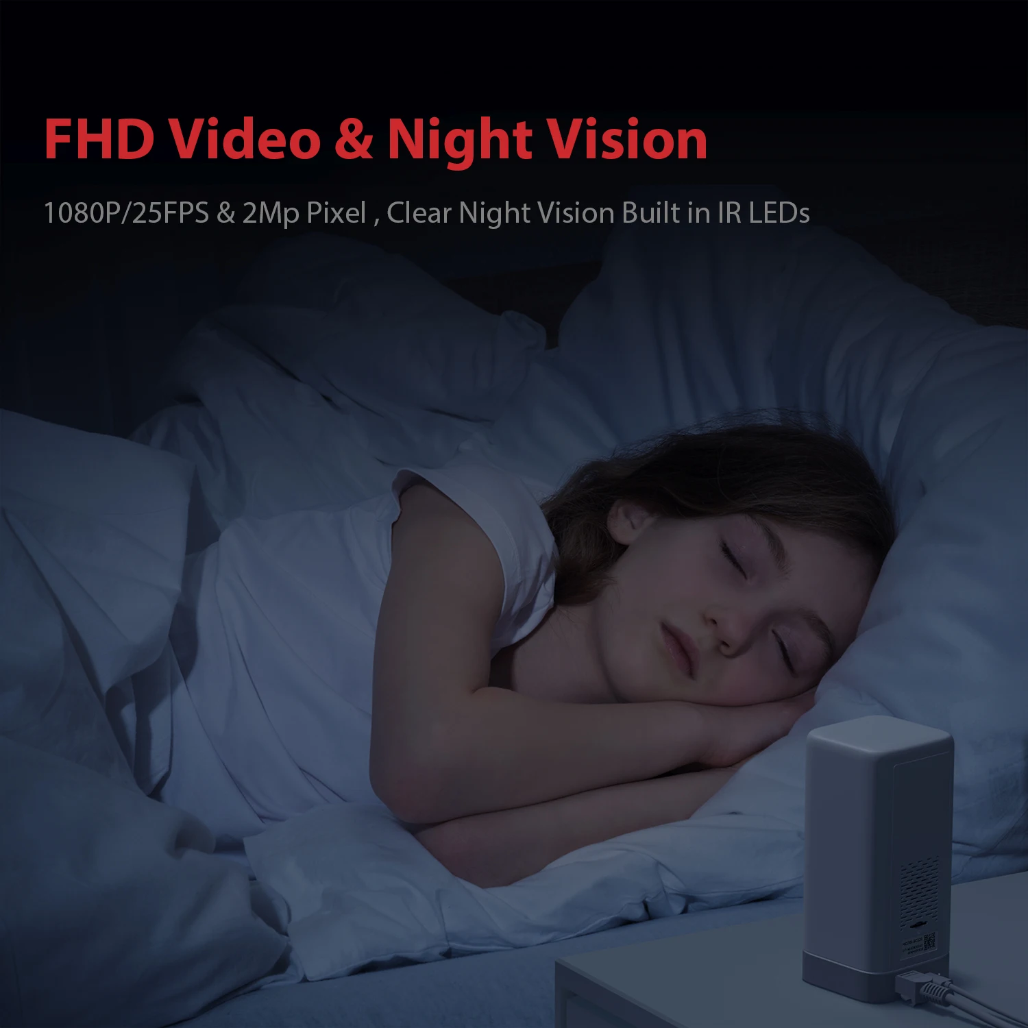 Victure 1080P HD Camera Smart Motion Tracking and Sound Detection Security IP Surveillance Pet Night Vision | Безопасность и