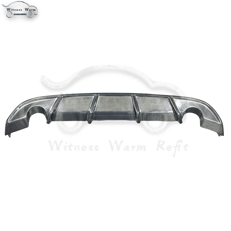 Спойлер для заднего бампера из углеродного волокна Volkswagen GOLF 7 R LINE только 14-17 |