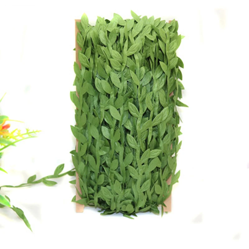 40 м искусственные листья лозы Гирлянда Сделай Сам греческие дикие джунгли