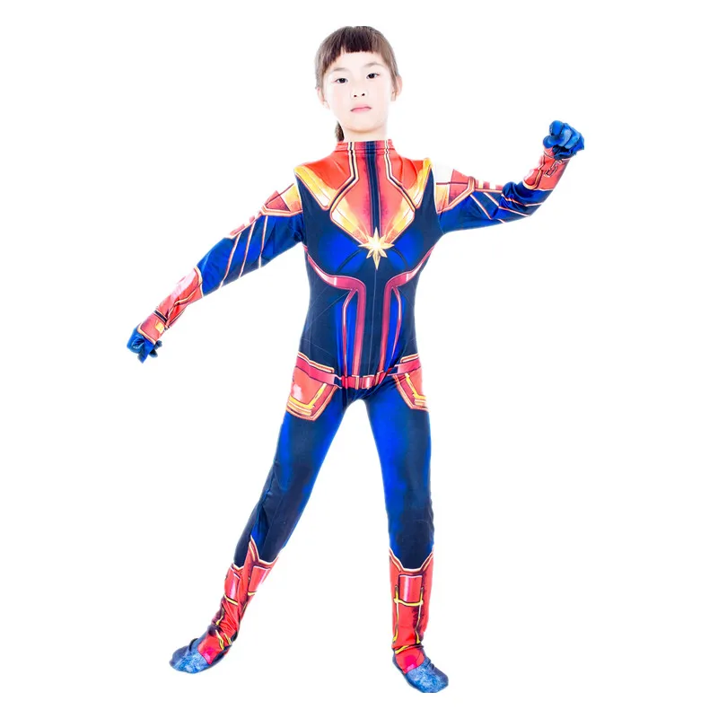 новогодние костюмы дети косплей костюм хэллоуин одежда Костюм супергероя из