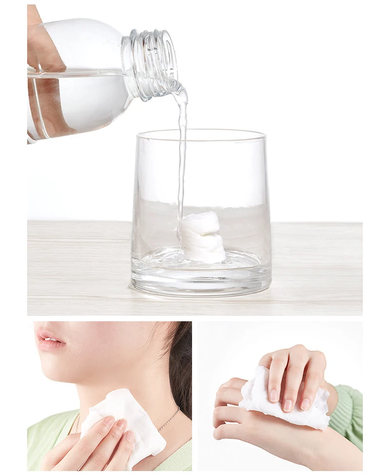 Сжатые маски для лица бумажные одноразовые сделай сам инструмент красоты