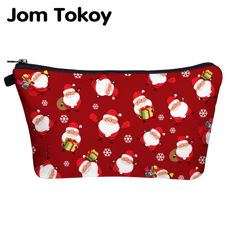 Jom Tokoy Cosmetic Travel Bag Christmas Gift Makeup Bags Organizer | Багаж и сумки