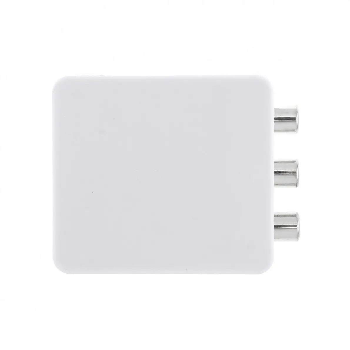 Белый портативный AV видеоконвертер с 1080P конверсионной головкой поддержка