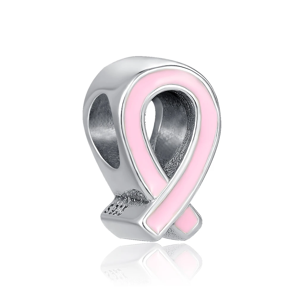 Женский серебристый розовый браслет с подвесками в виде собачьей лапы |