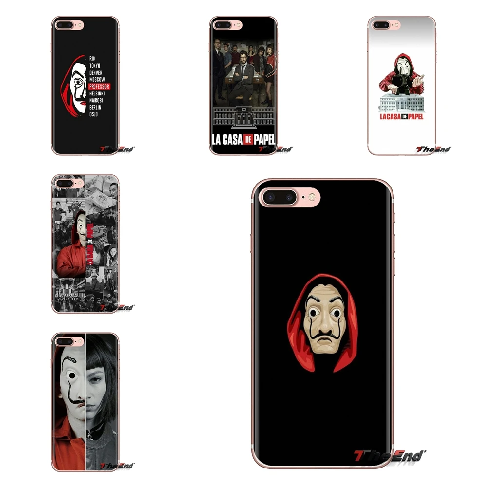 Мягкий прозрачный чехол La Casa De Papel Money Heist для LG G3 G4 Mini G5 G6 G7 Q6 Q7 Q8 Q9 V10 V20 V30 X Power 2 3 K10 K4 K8