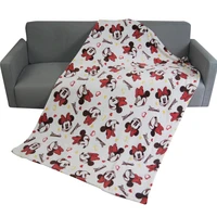 disney pink minnie mouse chubby blanket throw for toddler baby boy girl 70x100cm 100x150cm on bed crib plane