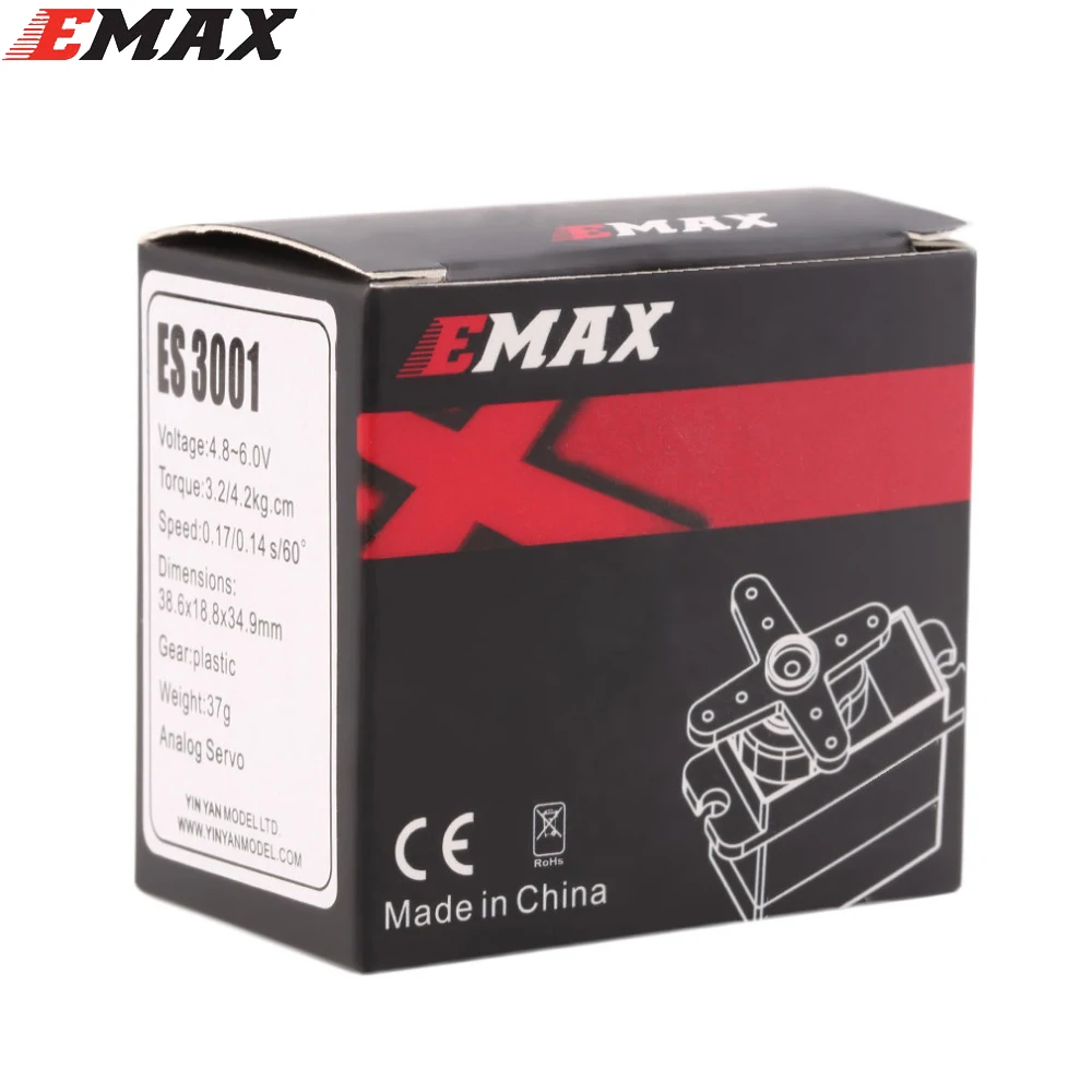 124 шт emax es3001 пластиковый аналогов