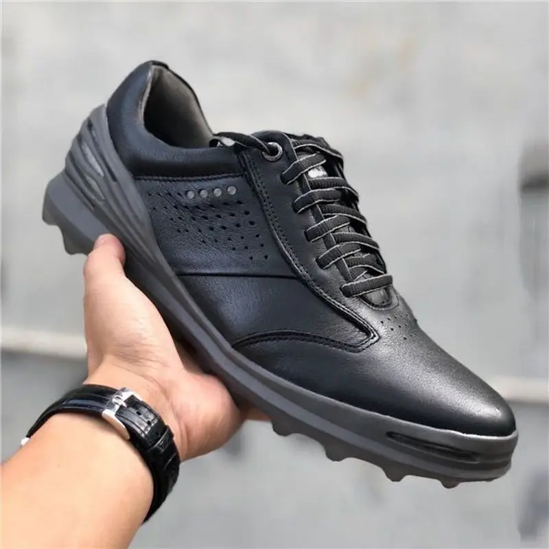 Мужская водонепроницаемая обувь для гольфа нескользящая спортивная мужские