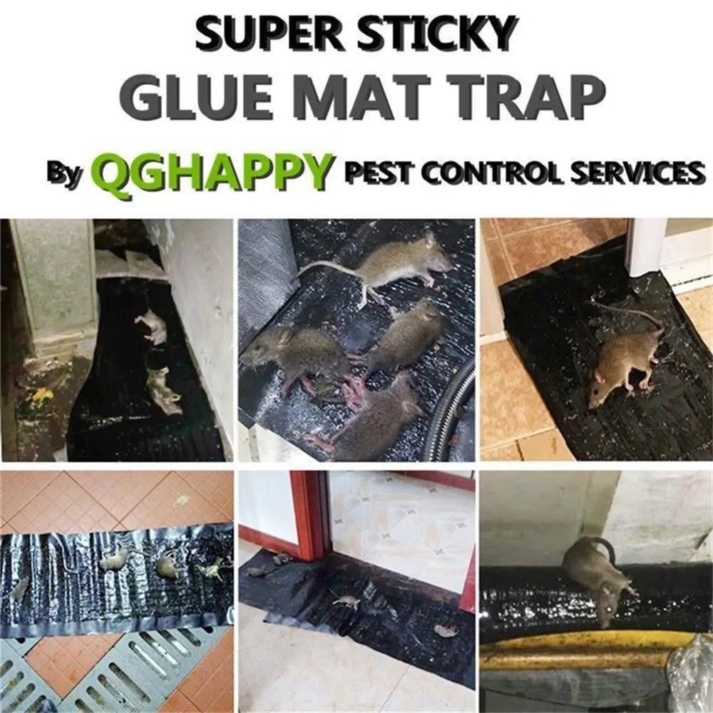 

Mouse Board Sticky Mice Glue Trap High Effective Rodent Rat Snake Eco-Friendly Bugs Catcher Pest Control Reject Non-toxic