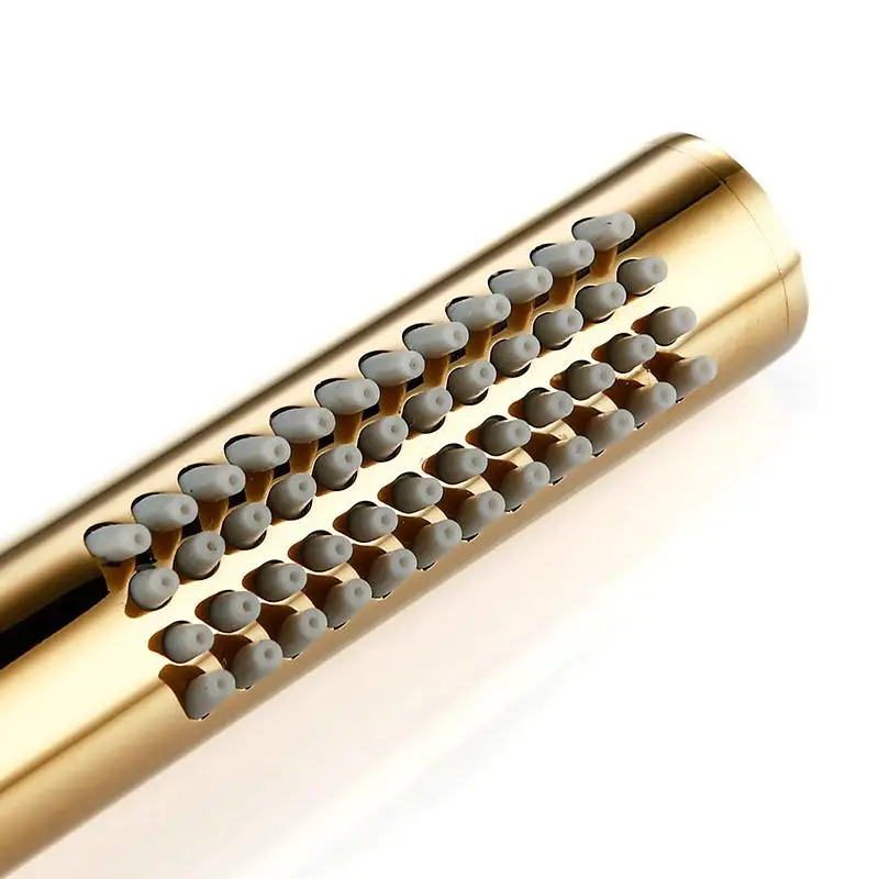 

Gold Solid Brass Bathroom Shower Set 8-16 inch Shower Head Faucet Wall Mounted Shower Arm Mixer Water Set