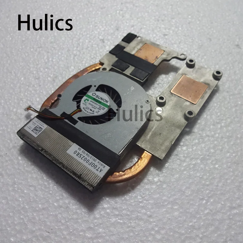 Hulics для Dell Inspiron 7520 5520 натуральный Вентилятор охлаждения w/радиатор CN-0NPPGP 0NPPGP DFS501105FQ0T