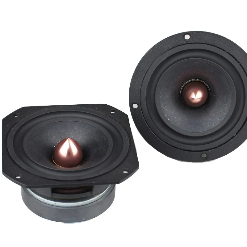 Гудок HiFi 4 дюйма полный Fange динамик драйвер перевернутый резиновый объемный