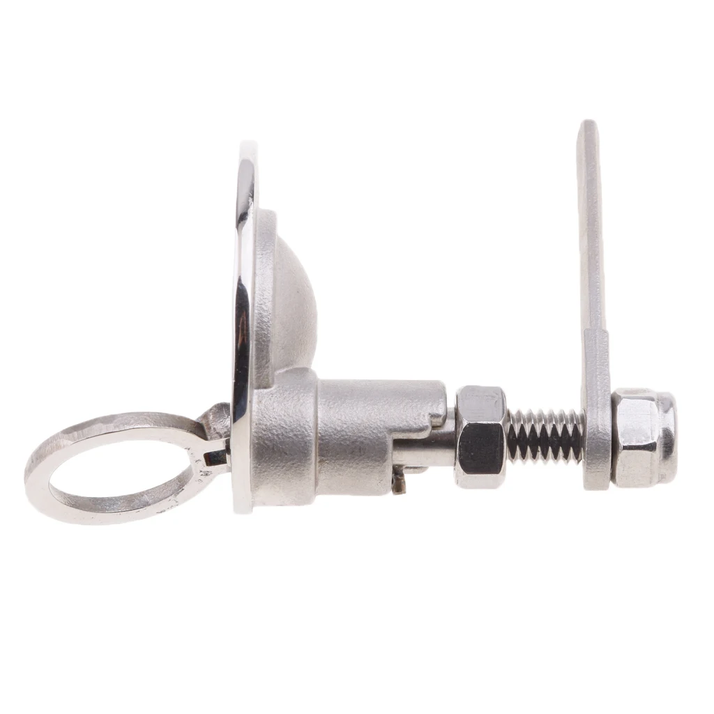

Boat Hatch Latch With Lift Ring Handle - Heavy Duty Stainless Steel