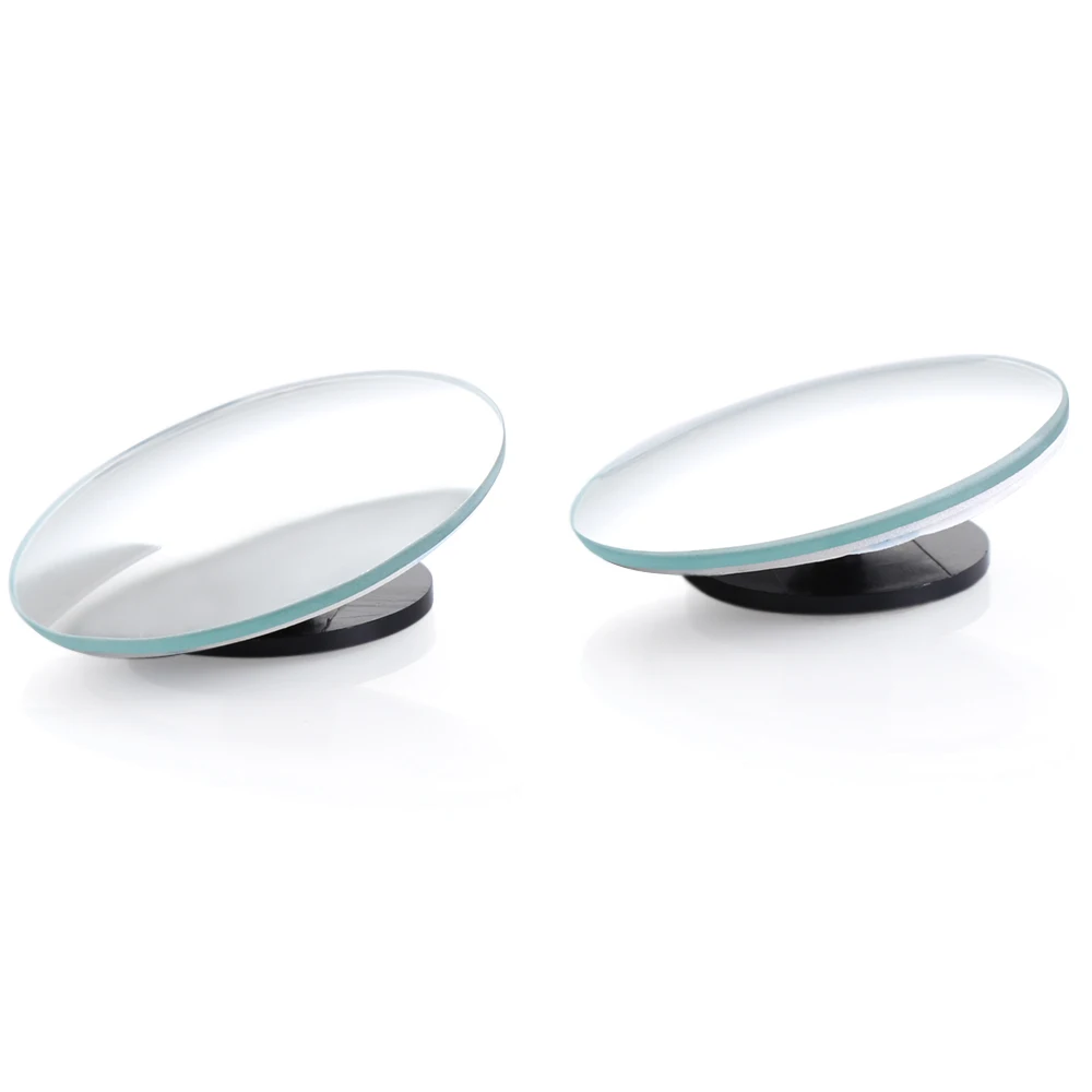 2Pcs Car Blind Spot Mirror 360 Degree Adjustable Wide Angle Convex Rear View Parking Rearview round long | Автомобили и мотоциклы