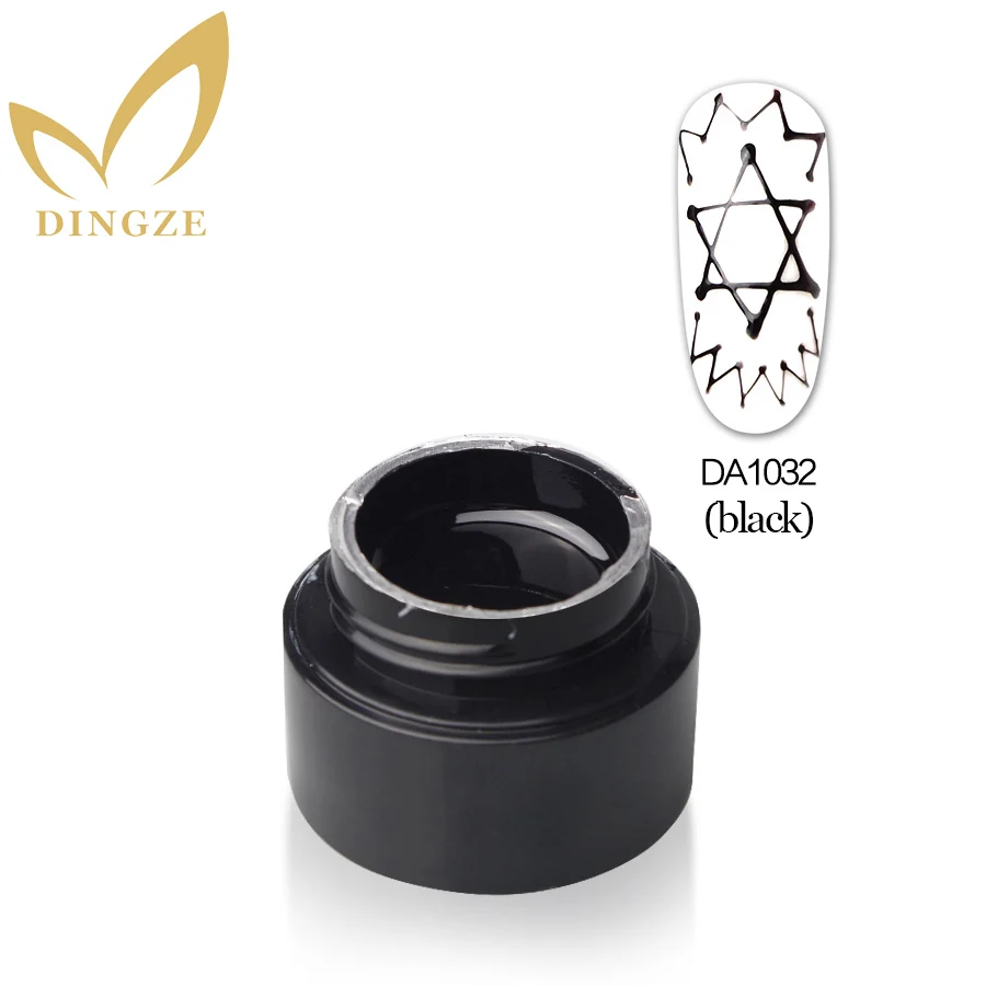 Утолщенный цветной гель Molanda Spider 5 мл чистый лак удаляемый замачиванием