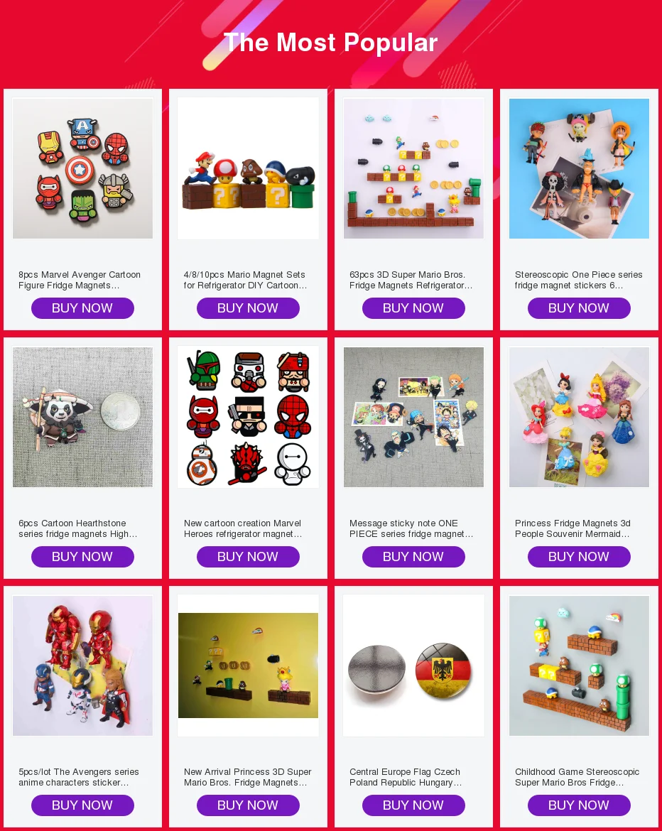 Новые 8/19 шт. Новое поступление 3D Super Mario Bros магниты на холодильник стикер сообщений взрослого человека девочка детские игрушки для мальчиков подарок на день рождения