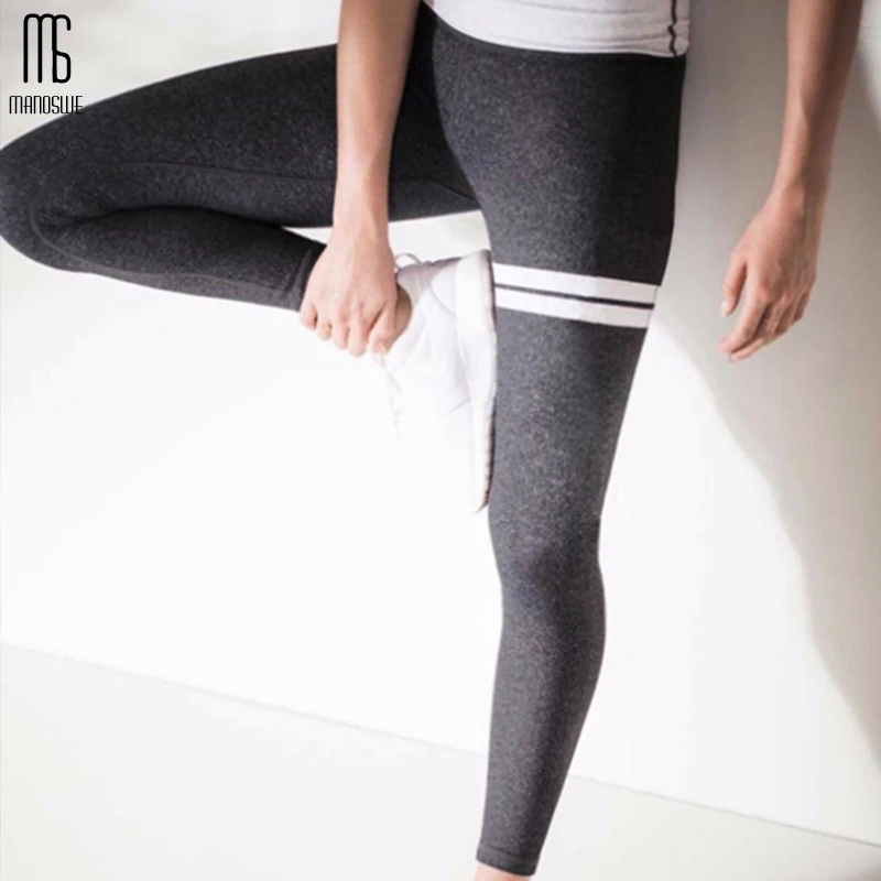 Manoswe сексуальные спортивные костюмы для йоги с открытой спиной женские серые