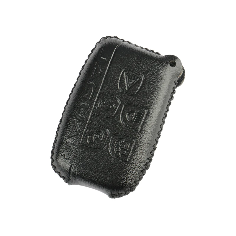 Аксессуары для автомобилей воловьей кожи ключи Чехол держатель крышки Jaguar F PACE 2016