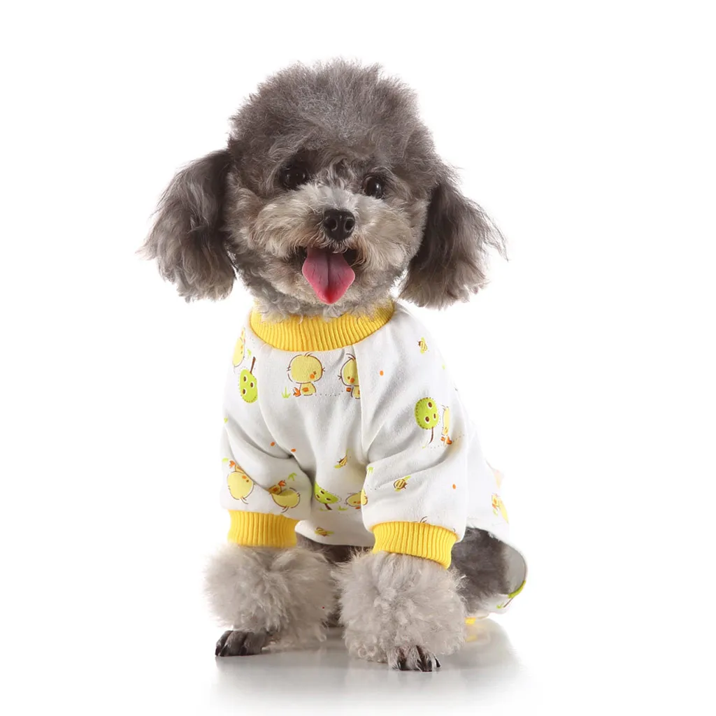 Костюм &quotocardian&quot для собак с мультяшным принтом осенне зимняя одежда дышащие