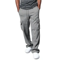 2021 men pants high quality joggers multiple pocket cargo pants fashions solid sweatpants gyms trousers oversized