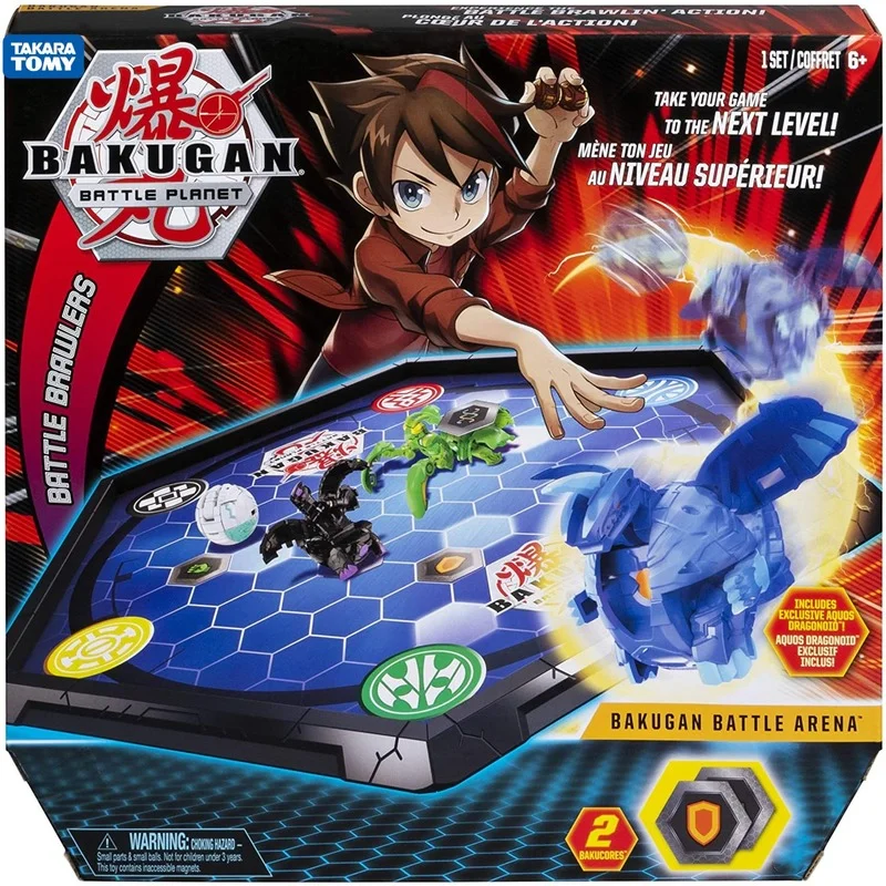 

TAKARA TOMY Bakugan Battle Arena BEYBLADE игровая доска Коллекционная эксклюзивная бакуган бакукор карта способности детские игрушки