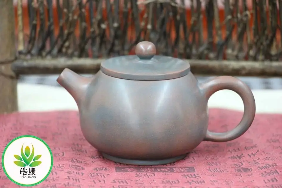

Qin Zhou Ceramic Qinzhou Ni Xing Tao(No Yixing clay teapot) RI JIN DOU JIN * Daily for a bag of gold * for puer oolong black tea about 200ml